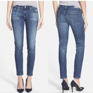 AG The Middi Midnrose Legging Jeans